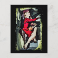 Fille moderne en nylon