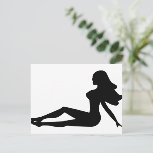 Carte Postale Fille Mudflap (Debout devant)
