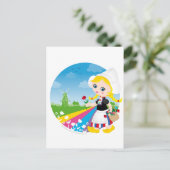 Carte Postale fille néerlandaise (Debout devant)