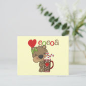 Carte Postale Fille Ours Cocaca Amour (Debout devant)