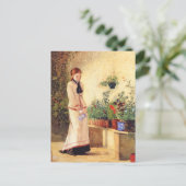 Carte Postale Fille Plante Winslow Homer (Debout devant)