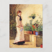 Carte Postale Fille Plante Winslow Homer (Devant)