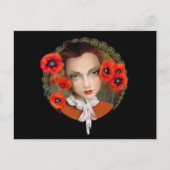 Carte postale Fille Poppy (Devant)