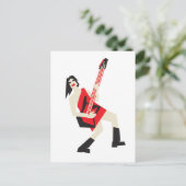 Carte Postale fille rock (Debout devant)