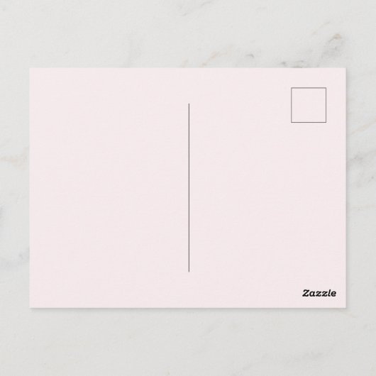 Carte Postale Fille rose Basket (Dos)