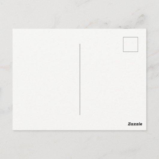 Carte Postale Fille sur scooter (Dos)