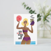 Carte Postale Fille sur Yalta et Sotchi (Debout devant)