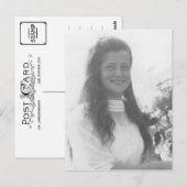 Carte Postale Fille tsar de Russie, Grand-Duchesse Maria (Devant / Derrière)