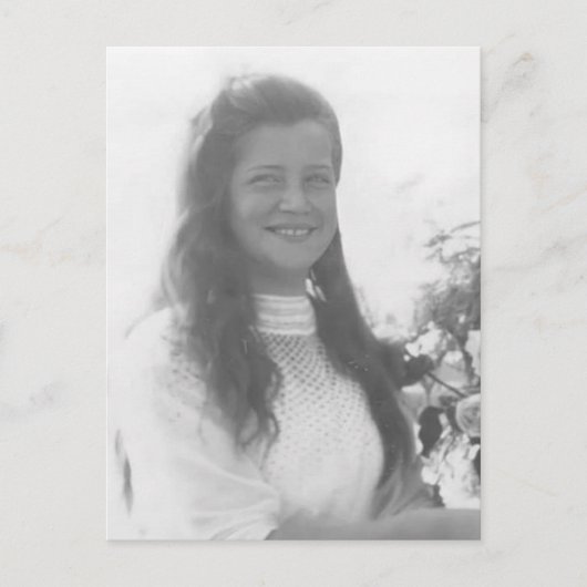 Carte Postale Fille tsar de Russie, Grand-Duchesse Maria (Devant)