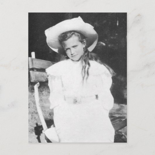 Carte Postale Fille tsar de Russie, Grand-Duchesse Maria Postc (Devant)