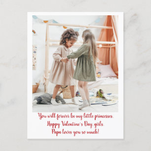 Carte Postale Fille Valentine