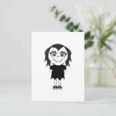Carte Postale Fille Vampire Corps Entier (Debout devant)