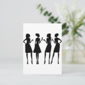 Carte Postale Filles (Debout devant)