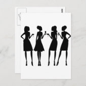 Carte Postale Filles (Devant / Derrière)