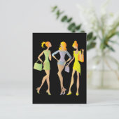 Carte Postale filles (Debout devant)