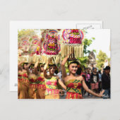 Carte Postale Filles balinaises (Devant / Derrière)