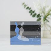 Carte Postale Filles bleues (Debout devant)