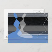 Carte Postale Filles bleues (Devant / Derrière)