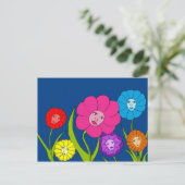 Carte Postale filles de fleurs (Debout devant)