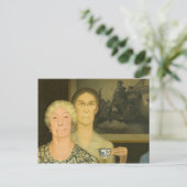 Carte Postale Filles de la révolution par Grant Wood (Debout devant)