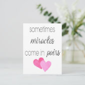 Carte Postale Filles Jumelles (Debout devant)