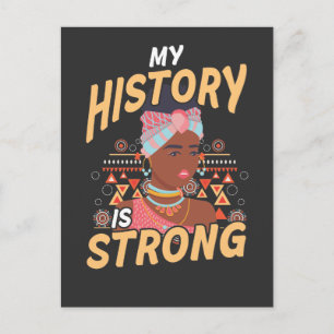 Carte Postale Filles noires Fille africaine Afro-américaine