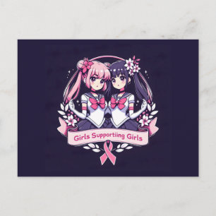 Carte Postale Filles Soutien aux filles