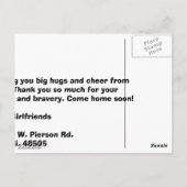 Carte Postale Filles Ya-Ya (Dos)