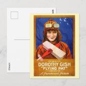 Carte Postale Film 1920 Flying Pat (Devant / Derrière)