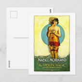 Carte Postale Film de 1915 La magie volée (Devant / Derrière)