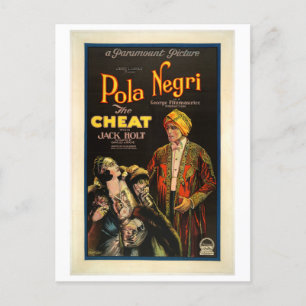 Carte Postale Film de 1922 The Cheat