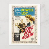 Carte Postale Film des années 1940 I Love You Again (Devant)