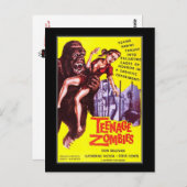 Carte Postale film d'horreur vintage - (Devant / Derrière)