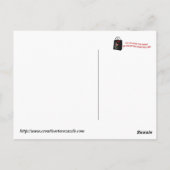 Carte Postale film d'horreur vintage - (Dos)