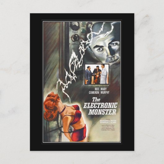 Carte Postale film d'horreur vintage - (Devant)