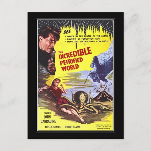 Carte Postale film d'horreur vintage - (Devant)