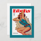Carte Postale Film Fun Magazine Couverture 10 (Devant / Derrière)