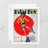 Carte Postale Film Fun Magazine Couverture 3 (Devant / Derrière)