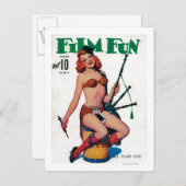 Carte Postale Film Fun Magazine Couverture 6 (Devant / Derrière)