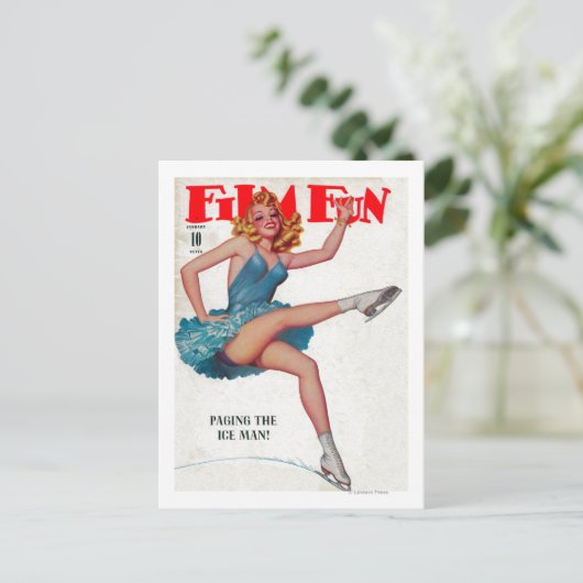 Carte Postale Film Fun Magazine Couverture 8 (Debout devant)