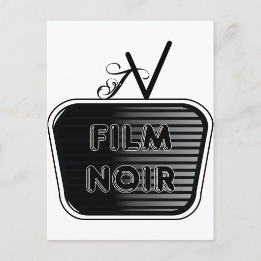 Carte Postale Film Noir (Devant)