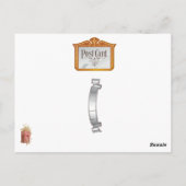 Carte Postale film popcorn (Dos)