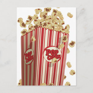 Carte Postale film popcorn