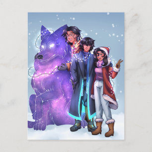 Carte Postale Fils de Noël