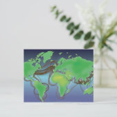 Carte Postale Fils du monde - Câbles sous-marins (Debout devant)