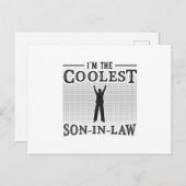 Carte Postale Fils En Droit Awesome Père Droit Poursuite Drôle D (Devant / Derrière)