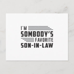 Carte Postale Fils Fier Fier Fier Fier Un Cadeau Amusant