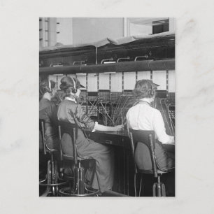 Carte Postale Fils traversés : 1914