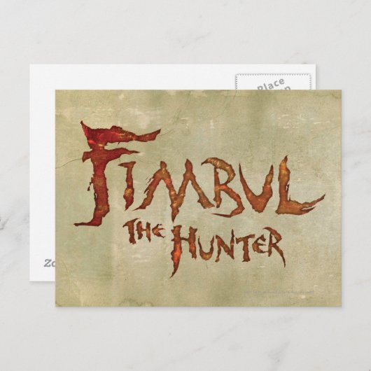 Carte Postale Fimbul Le Chasseur (Devant / Derrière)