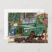 Carte Postale Fin 2006 du voyage (Devant / Derrière)